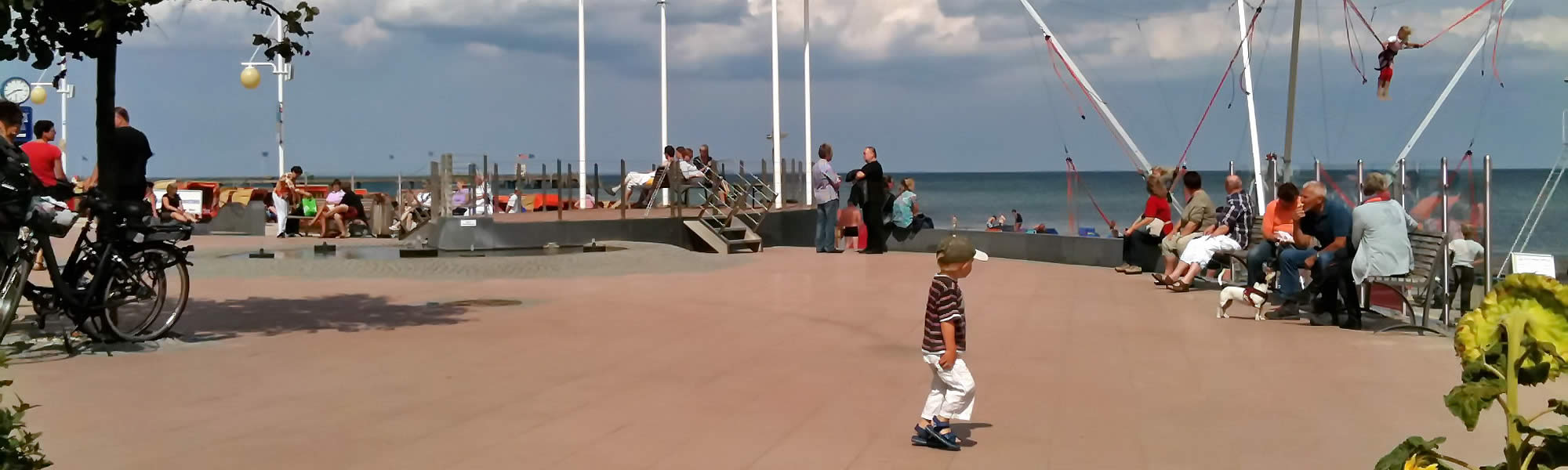 Promenade am Wasser in Dahme