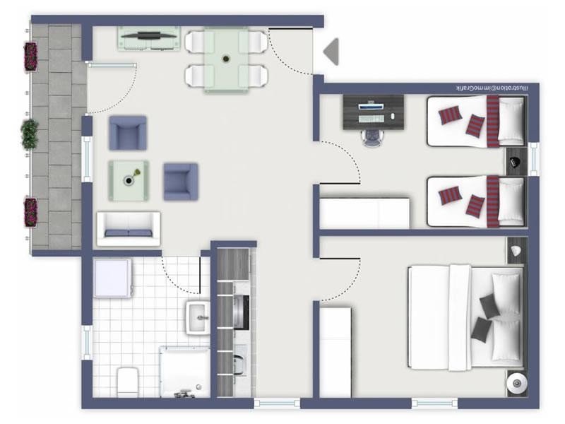 Jacobihof Haus 8 W 3